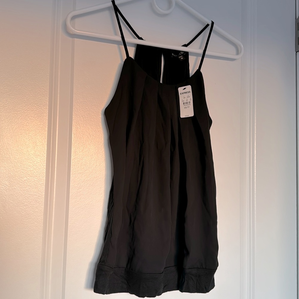 Express Women's Black Strappy Tank (XS)